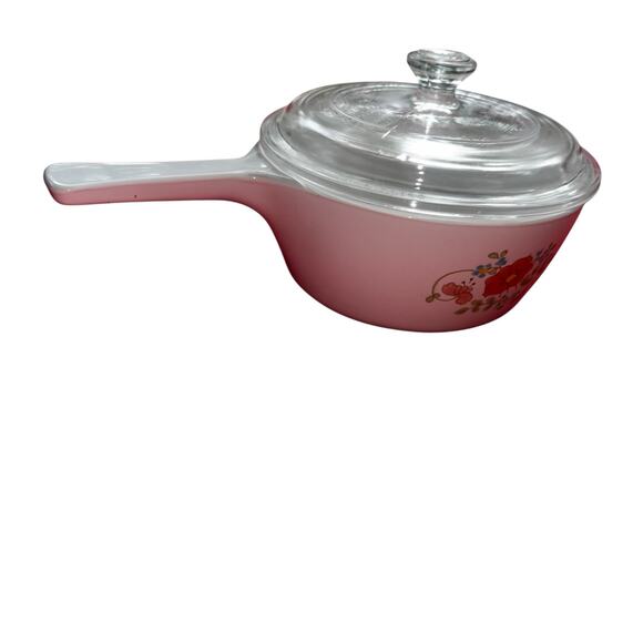 Vintage Corningware Wildflower Pattern Saucepan 2.5 Cup P-89-B with Lid Vintage - Picture 5 of 8